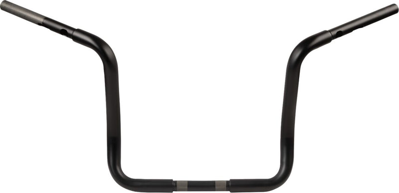 Drag Specialties 1-1/4" Buffalo Bar Handlebar for 2023-2025 Harley-Davidson FLHX Black Flat Dimpled Steel