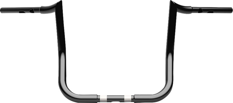 LA Choppers 1-1/4" Prime Ape Handlebar for 2023-2026 Harley-Davidson Black Gloss Steel #LA-7371-12B