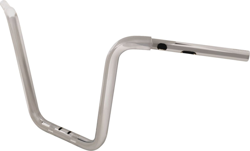 LA Choppers Twin Round Handlebar for 2023-2026 Harley-Davidson Chrome Silver Steel Each