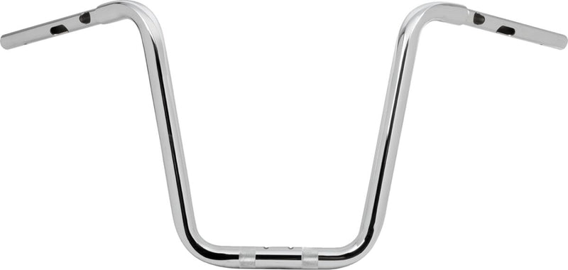 LA Choppers Twin Round Handlebar for 2023-2026 Harley-Davidson Chrome Silver Steel #LA-7348-14