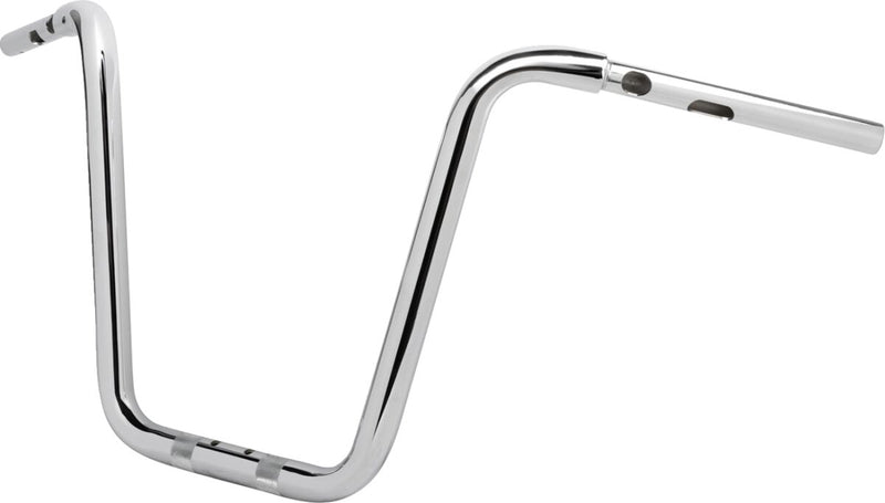 LA Choppers Twin Round Handlebar for 2023-2026 Harley-Davidson Chrome Silver Steel #LA-7348-14
