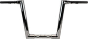 LA Choppers 1-1/2" Grande Twin Peaks Touring Handlebar for 2023-2026 Harley-Davidson Chrome Silver Steel