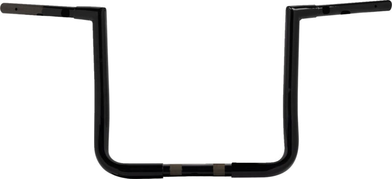 LA Choppers Pre-Wired Twin Peaks Handlebar for 2023-2024 Harley-Davidson Black Steel Kit