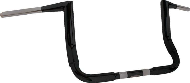 Khrome Werks Buck-50 Handlebar for 2024-2026 Harley-Davidson Black Gloss Batwing Steel