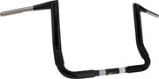 Khrome Werks Buck-50 Handlebar for 2024-2026 Harley-Davidson Black Gloss Batwing Steel