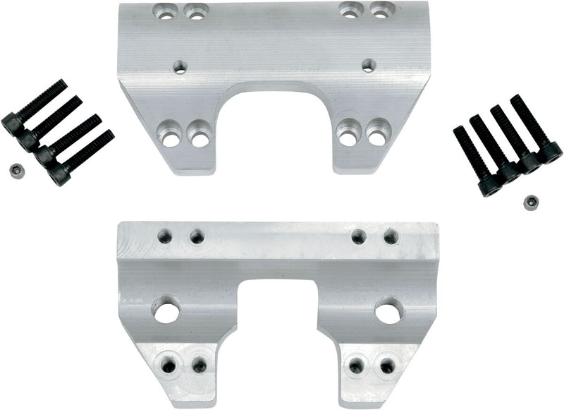 LA Choppers Clamp Kit in Raw For 1994-2013 FLHR Models With (1 1/4 Inch) Diameter Handlebars