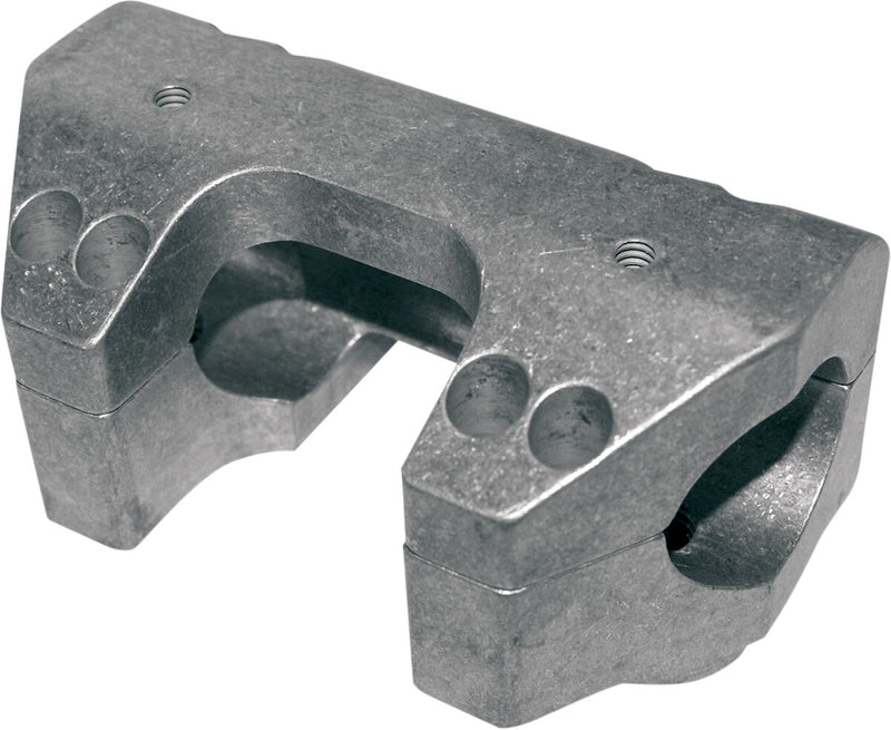 LA Choppers Clamp Kit in Raw For 1994-2013 FLHR Models With (1 1/4 Inch) Diameter Handlebars