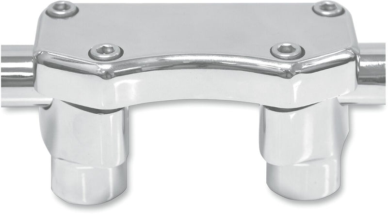 Drag Specialties Handlebar Riser & Top Clamp Kit #0602-0453