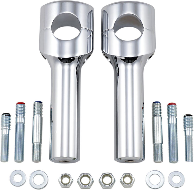 Drag Specialties Chrome 6 in. Big Buffalo Riser