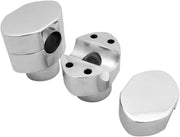 Springer Handlebar Riser Kit Softail Silver #LA-7410-02