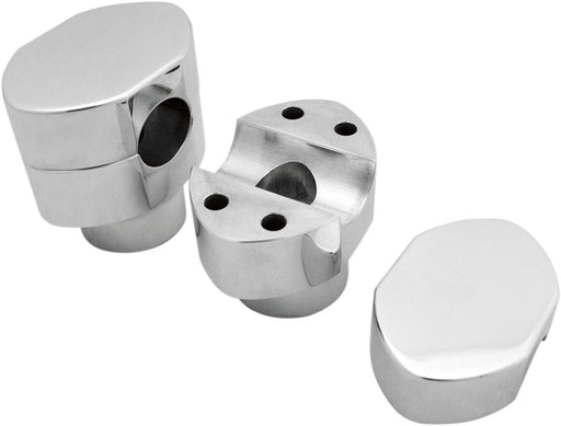 Springer Handlebar Riser Kit Softail Silver