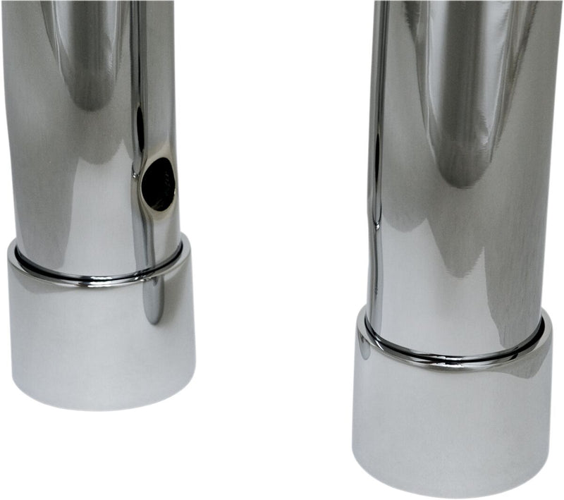 LA Choppers (1 Inch) Riser Extension For (1-1/2) Handlebars In Natural For Universal Fitment Chrome #LA-7413-51