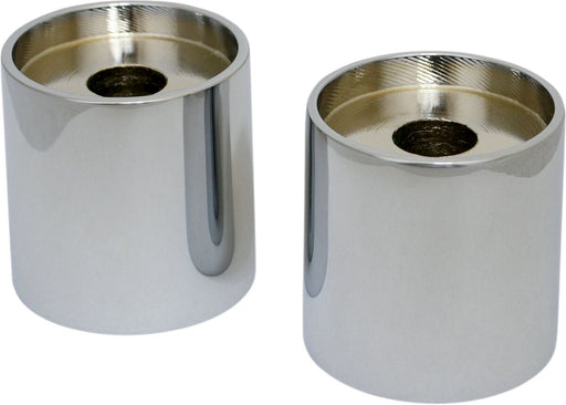 LA Choppers (1-1/2 Inch) Riser For (1-1/2 Inch) Handlebars In Natural For Universal Fitment Chrome