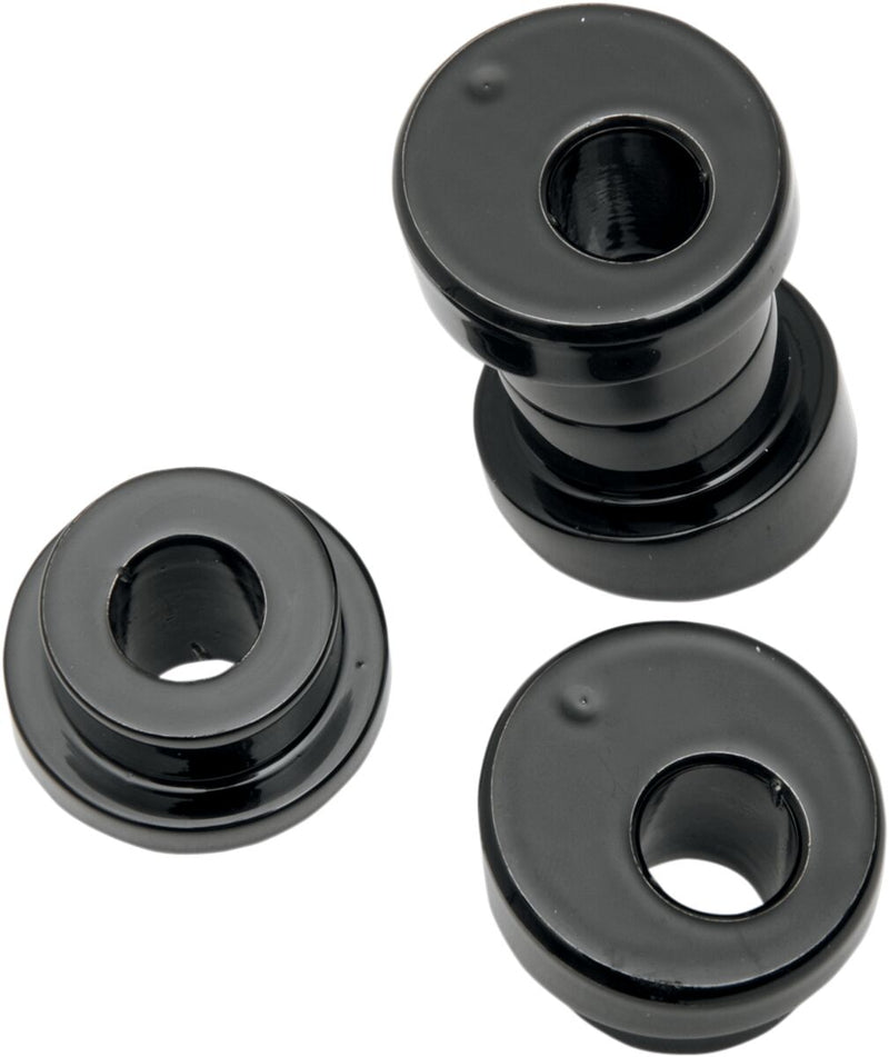 LA Choppers Ten Degree Triple Tree Riser Angle Adaptors in Black For Most 1984-2017 FXD/FXST/FLST And 1986-2003 XL Models (Except 2000-2007 FXSTD, 2008-2012 FXDB)