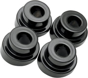 LA Choppers Ten Degree Triple Tree Riser Angle Adaptors in Black For Most 1984-2017 FXD/FXST/FLST And 1986-2003 XL Models (Except 2000-2007 FXSTD, 2008-2012 FXDB)