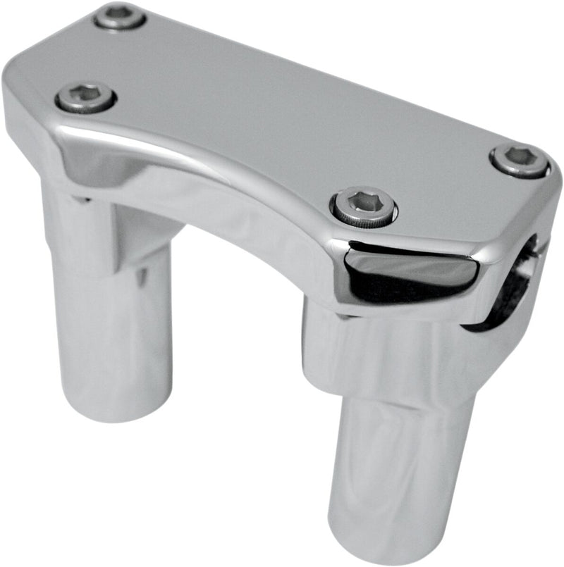 Drag Specialties Handlebar Riser & Top Clamp Kit #0602-0586