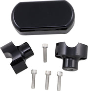 Solid Handlebar Riser & Top Clamp Kit Dyna,
Softail,
Sportster