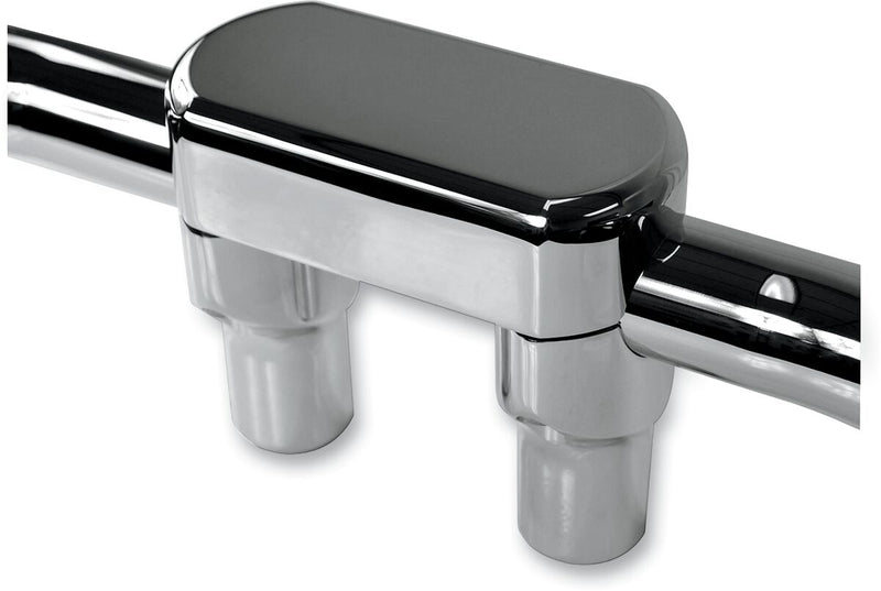 Solid Handlebar Riser & Top Clamp Kit Dyna,
Softail,
Sportster