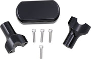 Solid Handlebar Riser & Top Clamp Kit