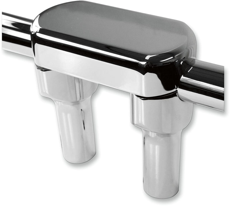 Solid Handlebar Riser & Top Clamp Kit Dyna,
Softail,
Sportster