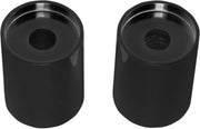LA Choppers 2 Inch Tall Riser Extensions For (1-1/2) Handlebars In Black For Universal Fitment Black| Gloss #LA-7413-53B
