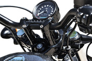 LA Choppers 2 Inch Riser Extensions in Black For 2010-2022 Sportsters With Integrated Risers