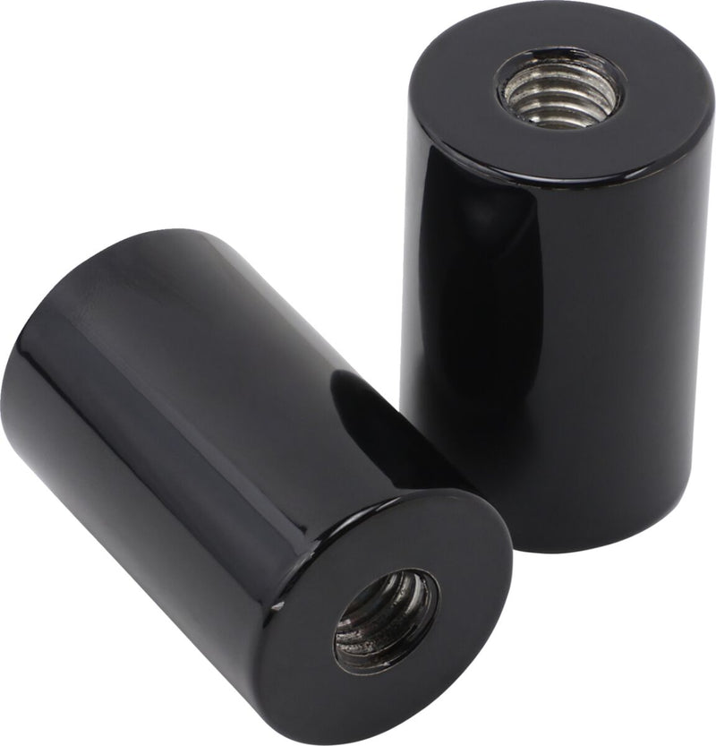 LA Choppers 2 Inch Kage Fighter Straight Riser in Gloss Black Black| Gloss
