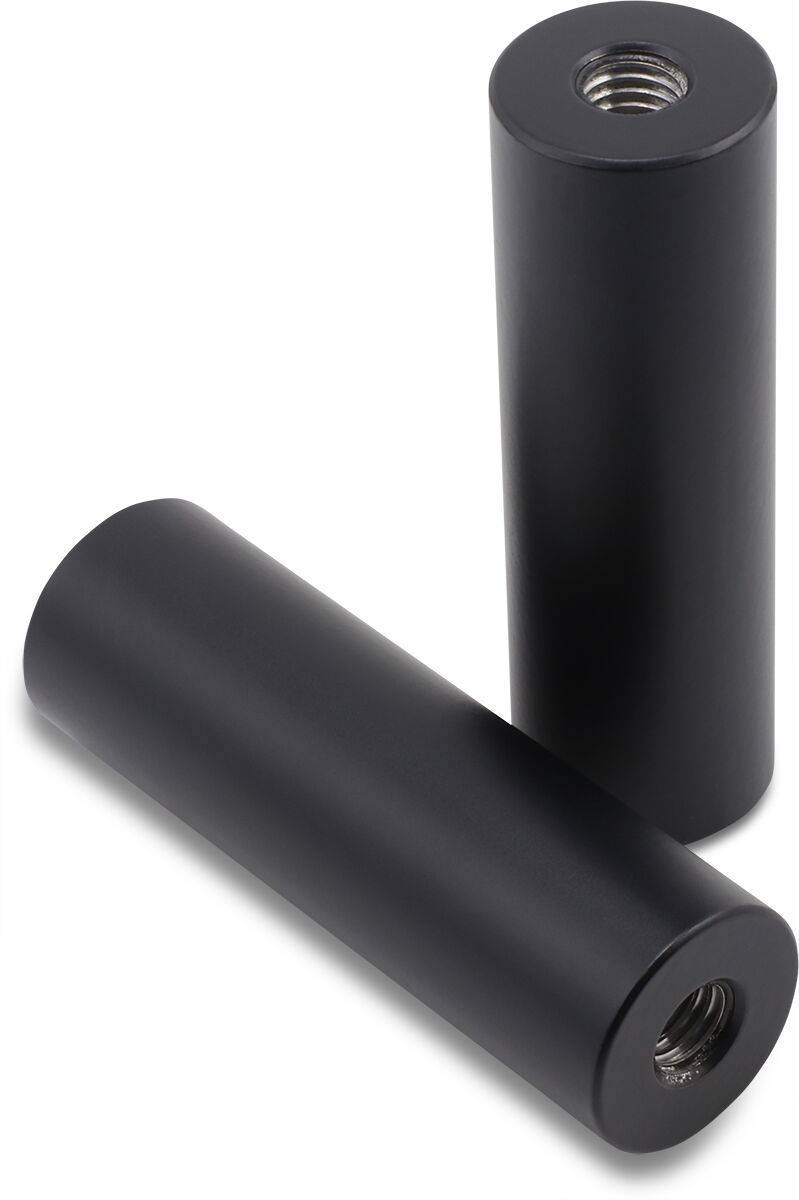LA Choppers 4 Inch Kage Fighter Riser in Matt Black