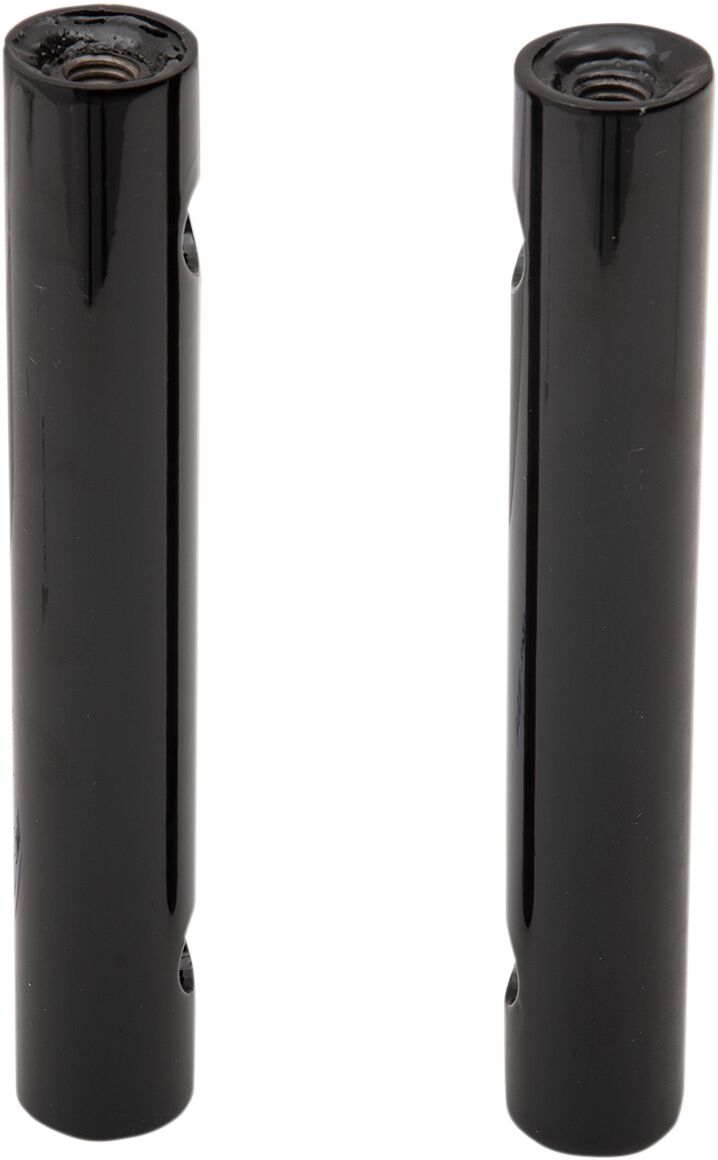 LA Choppers 8 Inch Kage Fighter Risers in Gloss Black Black| Gloss