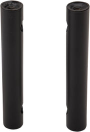 LA Choppers 8 Inch Kage Fighter Risers in Matt Black Black| Flat