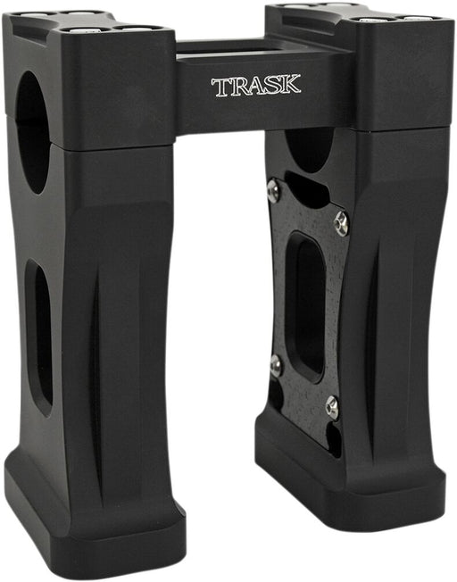 Trask 5 in. Black Assault Handlebar Riser for 2018-2019 Harley-Davidson Softail Fat Bob - FXFB and 2018-2023 Harley-Davidson Softail Fat Bob 114 - FXFBS Motorcycles