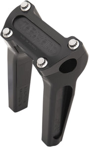 Thrashin Supply Co. 6 Inch Straight OG Handlebar Riser In Black