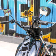 Thrashin Supply Co. 6.5 Inch Tall Pullback OG Handlebar Riser In Black