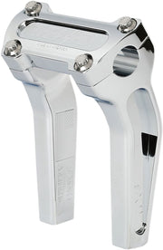 Thrashin Supply Co. 6.5 Inch Tall Pullback OG Handlebar Riser In Chrome