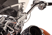 Thrashin Supply Co. 6.5 Inch Tall Pullback OG Handlebar Riser In Chrome