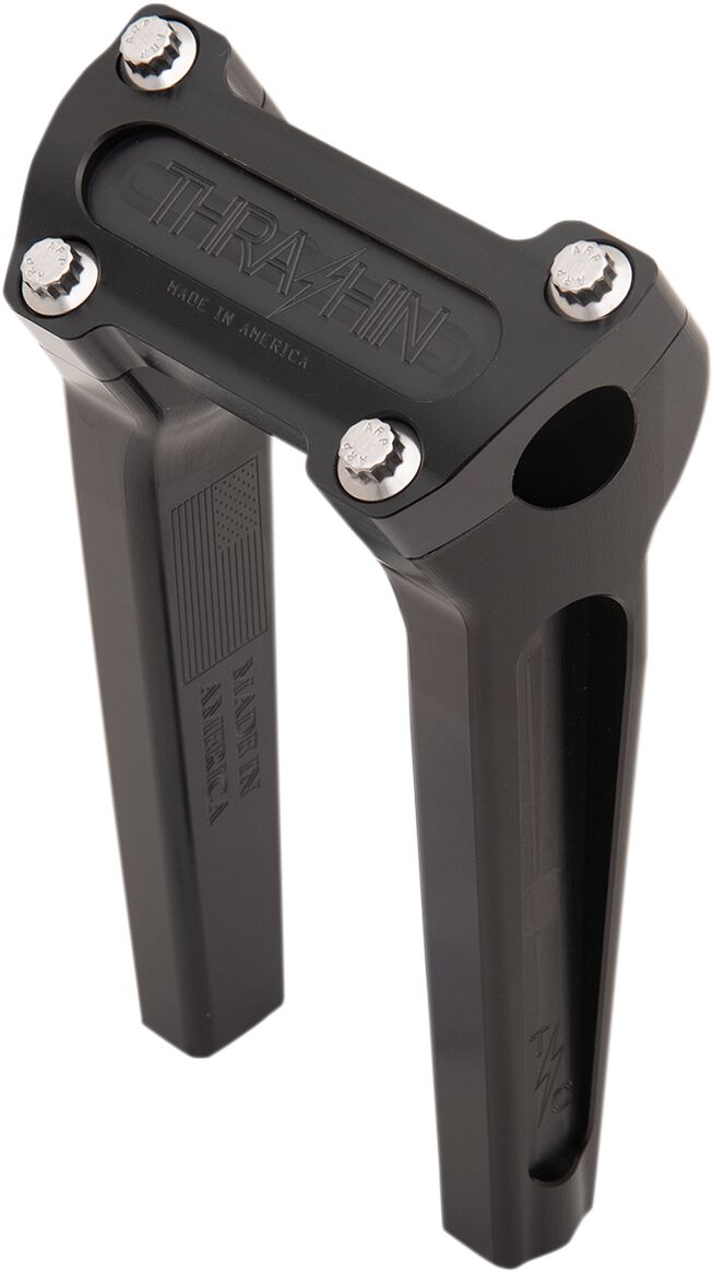 Thrashin Supply Co. 8 Inch Straight OG Handlebar Riser In Black