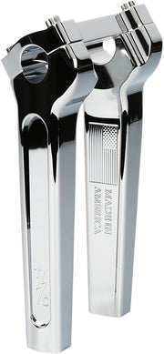 Thrashin Supply Co. 8 Inch Straight OG Handlebar Riser In Chrome