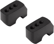 S&S Cycle Handlebar Risers Black 6061-T6 Aluminium Kit