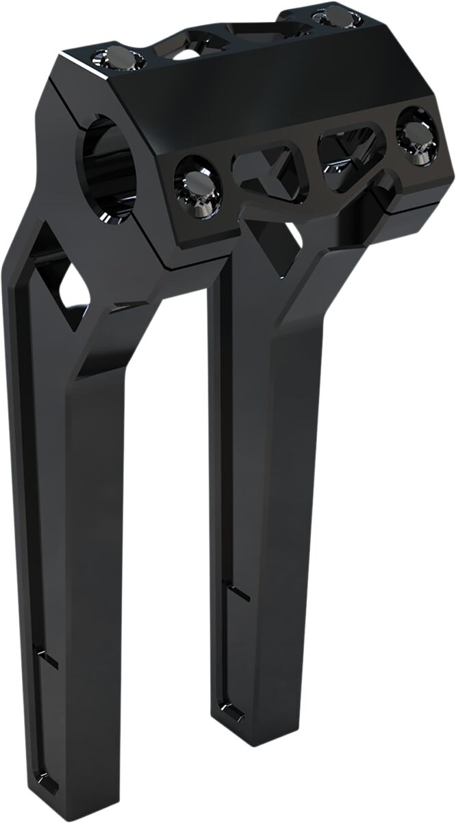Performance Risers Anodised| Black #LA-7481-10B