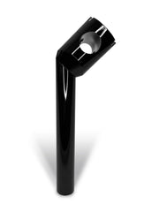 Heinz Bikes 10 Inch Clubstyle Pullback Risers In Black With Black Top Clamp For 1 Inch Handlebars