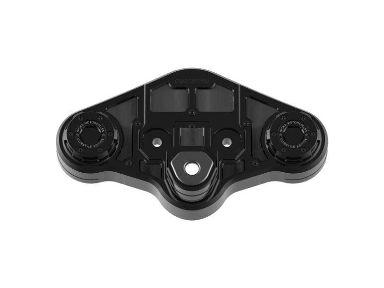 Rick's Motorcycles RISER + TRIPLE TREE for 2024-2025 Harley-Davidson FLTRX 1923 ABS Anodised Black Kit #65-CS1024K1-0