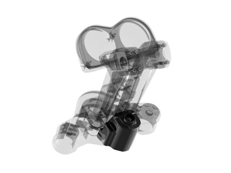 Rick's Motorcycles Steering Lock Cover for 2015-2023 Harley-Davidson Each
