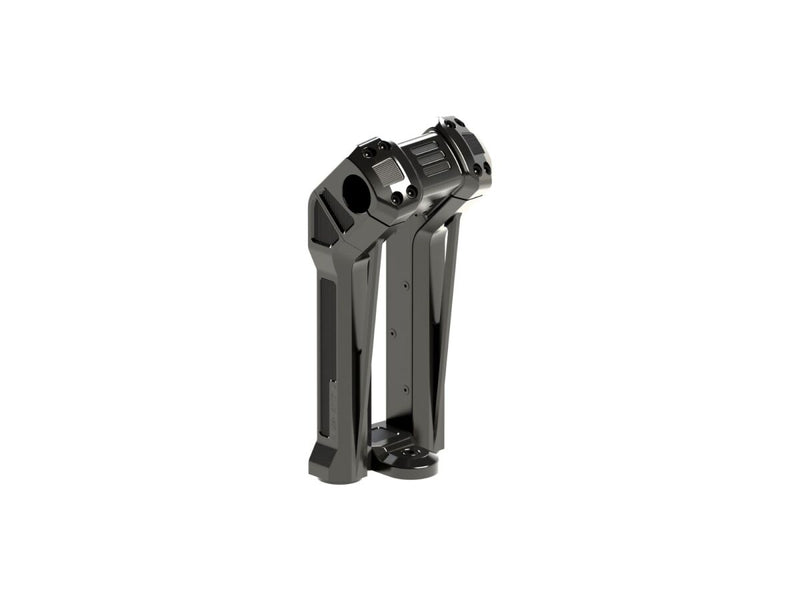 Rick's Motorcycles Clubstyle Riser Kit Pullback W/O speedometer mount for 2018-2025 Harley-Davidson Black #65-CSP0724-0