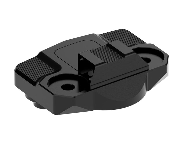 Rick's Motorcycles Riser relocation plate 40mm for 2020-2024 Harley-Davidson Black Kit