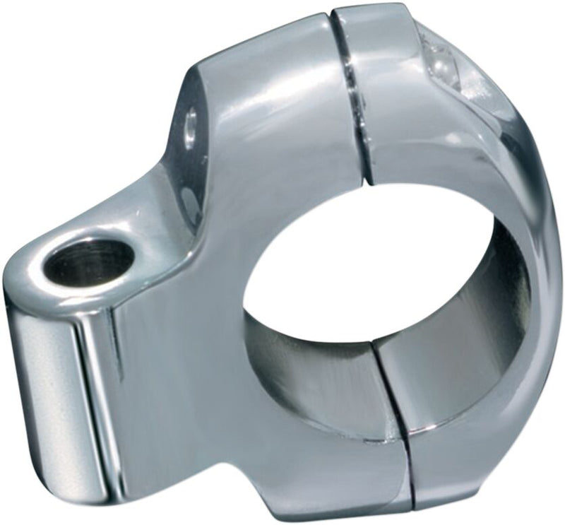 Kuryakyn Accessory Clamp Mount For 1 Inch Handlebars In Chrome