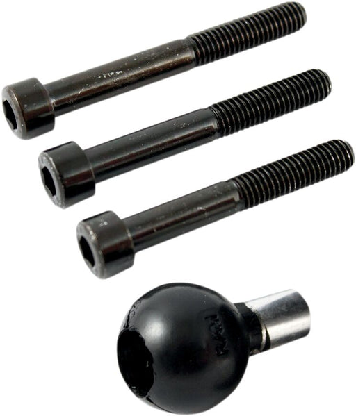 RAM Mounts Universal Ball Mount Base Black Powder-Coated Mounting Aluminium Rubber Kit
