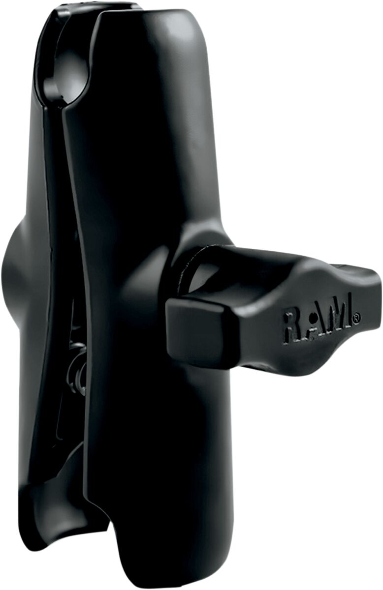 RAM Mounts Double Socket Arm Black Powder-Coated Universal Mounting Aluminium