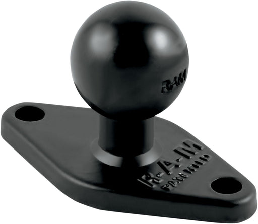 RAM Mounts Mount Adapter Arm Black Powder-Coated Diamond Mounting Aluminium