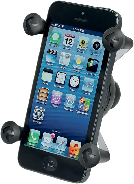 RAM Mounts Universal X-Grip® Cell Phone Cradle with 1" Ball Black Flat Composite