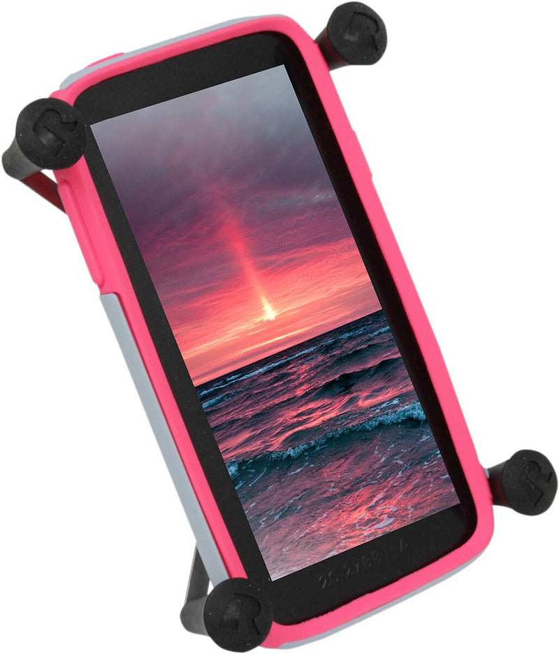 RAM Mounts X-Grip® IV Large Device Cradle Black Flat Phone Tablet Composite Stainless Steel Each